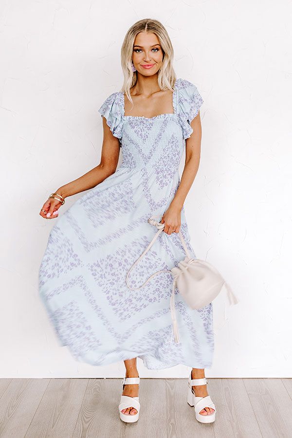 Tranquil Touch Smocked Maxi sold by Impressions product image thumbnail 5
