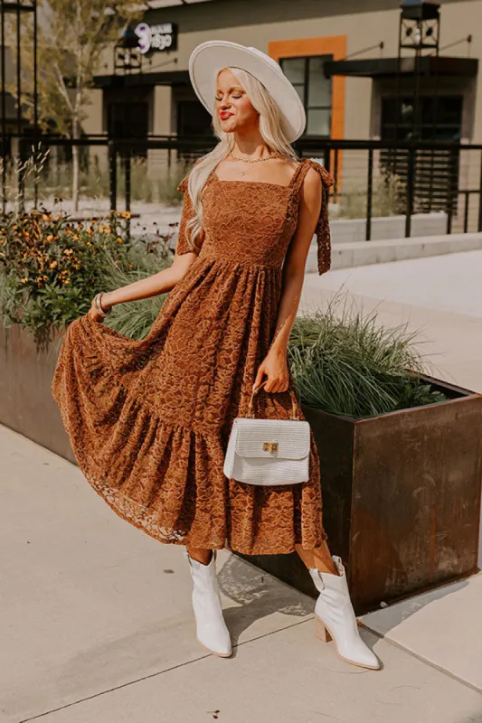 Fall Festival Lace Midi sold by Impressions