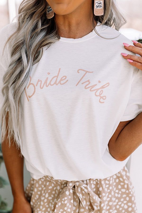 Bride Tribe Shift Tee sold by Impressions product image thumbnail 4