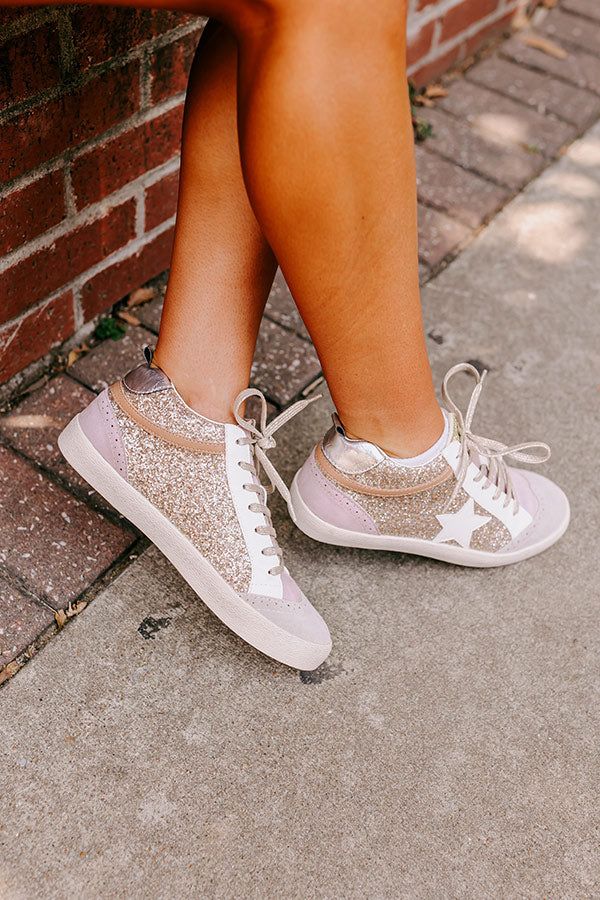 The Mia Vintage Sneaker In Grey sold by Impressions