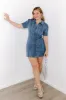 The Parleigh Denim Mini Dress sold by Impressions