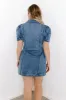 The Parleigh Denim Mini Dress sold by Impressions