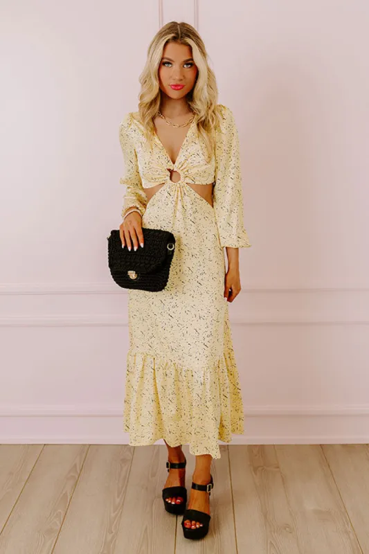 Resort RSVP Cut Out Maxi sold by Impressions