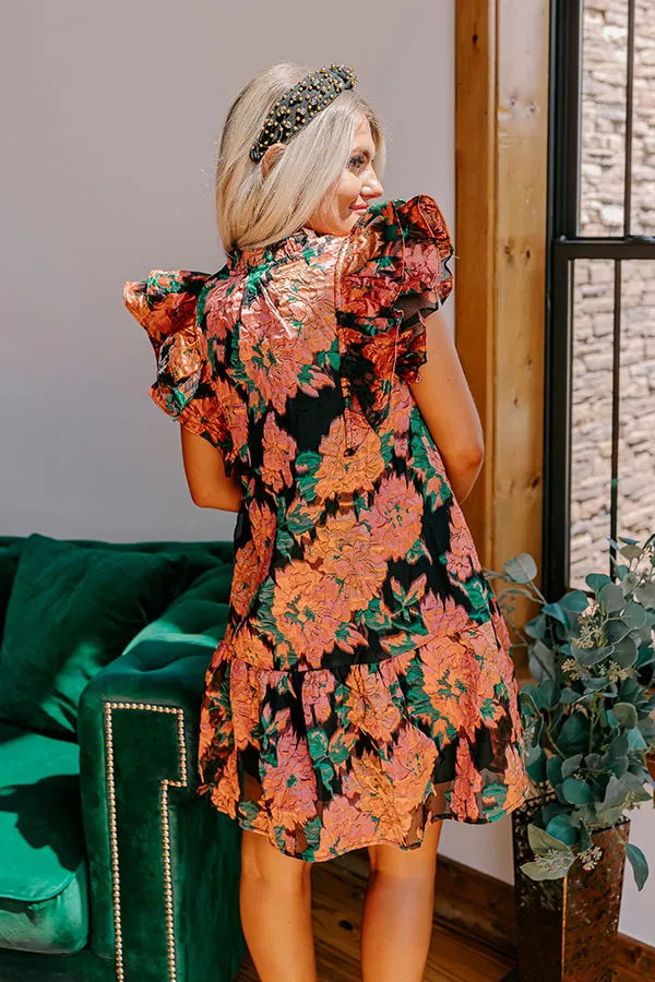 Keeping Interest Shift Dress in Rustic Rose sold by Impressions product image thumbnail 4