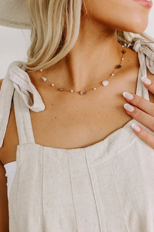 Boho Flow Semi Precious Necklace sold by Impressions