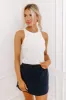 Express It Out Sculpt Top In White sold by Impressions