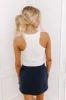Express It Out Sculpt Top In White sold by Impressions