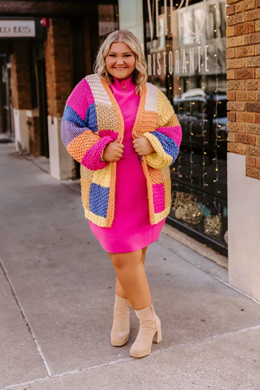 Fall Sunset Knit Cardigan Curves sold by Impressions