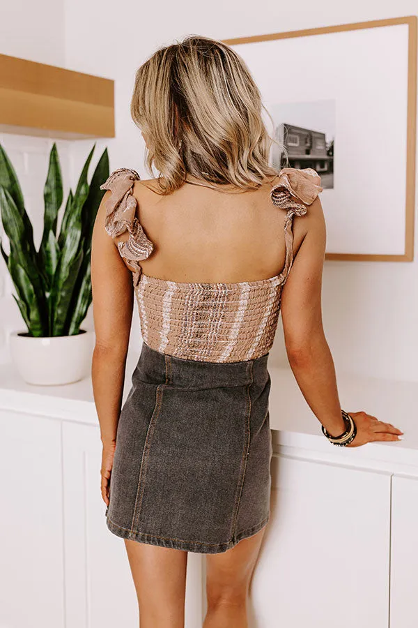 Seaside Adventure Smocked Crop Top sold by Impressions product image thumbnail 3