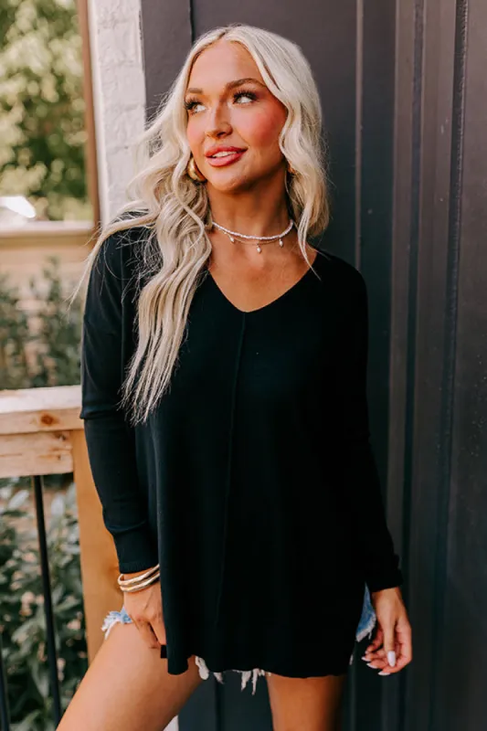 Napa Chill Shift Sweater in Black sold by Impressions