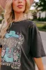 Cowboys and Country Music Distressed Boyfriend Tee Curves sold by Impressions