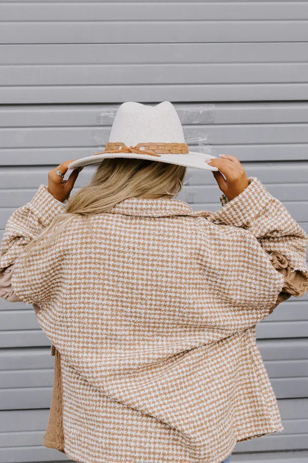 Sweet Charisma Felt Fedora In Birch sold by Impressions product image thumbnail 2