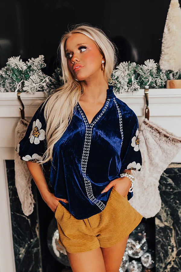 Pursuit Of Happiness Velvet Top sold by Impressions product image thumbnail 5