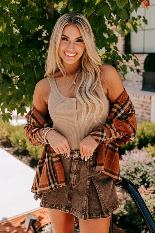 Confident Energy Sculpt Bodysuit in Khaki sold by Impressions