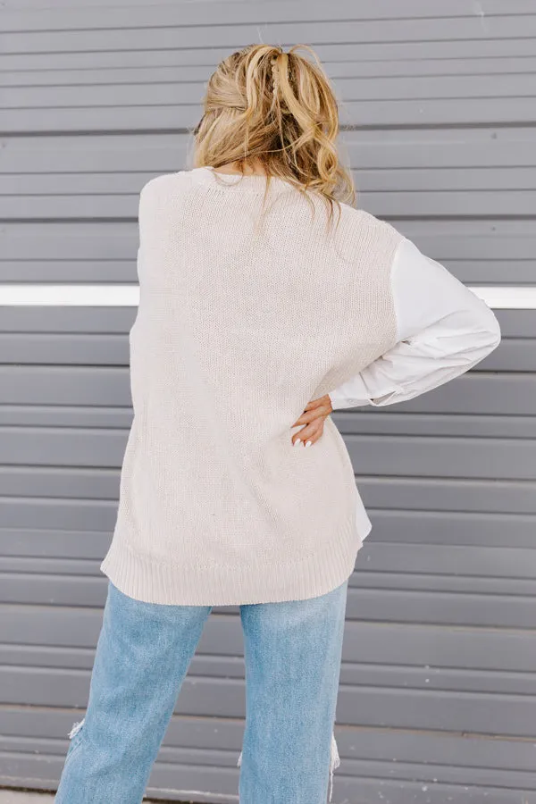 Cinnamon Lane Cable Knit Sweater Top sold by Impressions product image thumbnail 4
