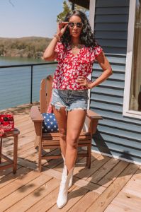 Liberty Island Shift Top sold by Impressions