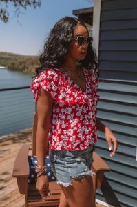 Liberty Island Shift Top sold by Impressions