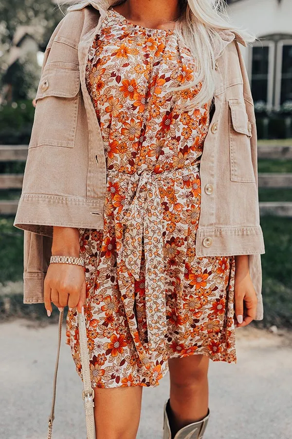 Date Night Darling Floral Mini Dress sold by Impressions product image thumbnail 4