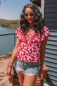 Liberty Island Shift Top sold by Impressions