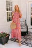 Savannah Estate Smocked Maxi Dress sold by Impressions