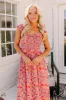 Savannah Estate Smocked Maxi Dress sold by Impressions