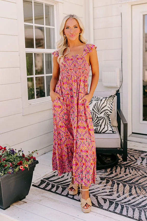 Savannah Estate Smocked Maxi Dress sold by Impressions product image thumbnail 2