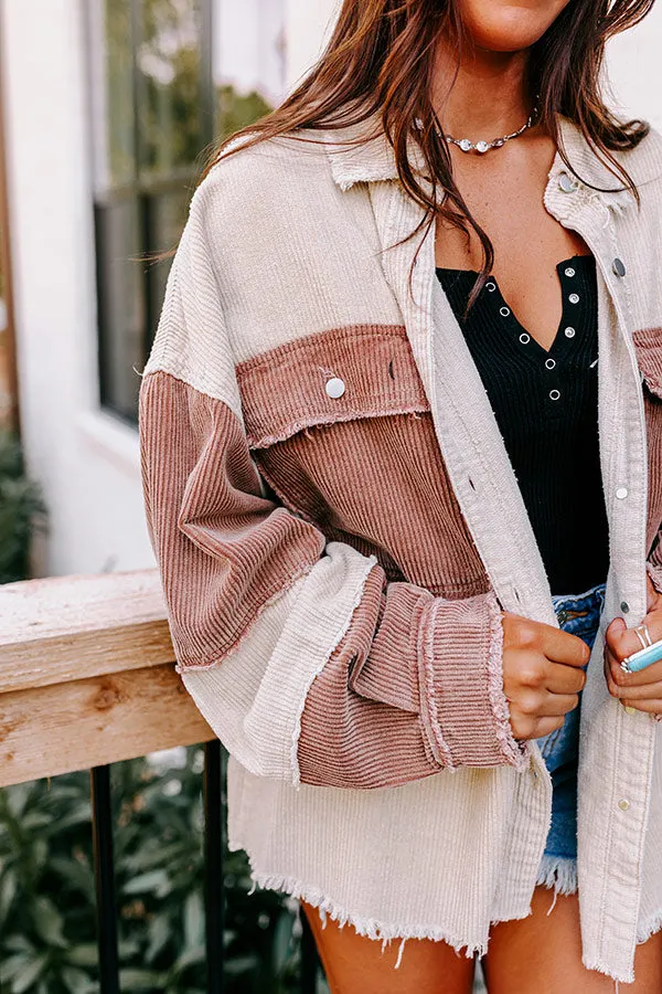 Cabin Parkway Corduroy Jacket in Beige sold by Impressions product image thumbnail 3