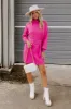 Slow Mornings Sweater Dress in Hot Pink sold by Impressions