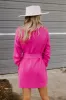Slow Mornings Sweater Dress in Hot Pink sold by Impressions