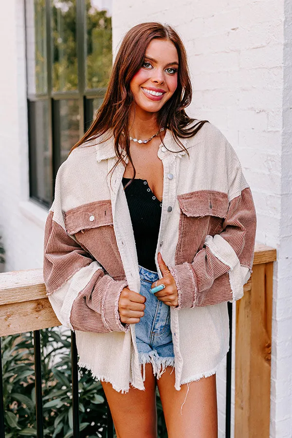 Cabin Parkway Corduroy Jacket in Beige sold by Impressions product image thumbnail 2