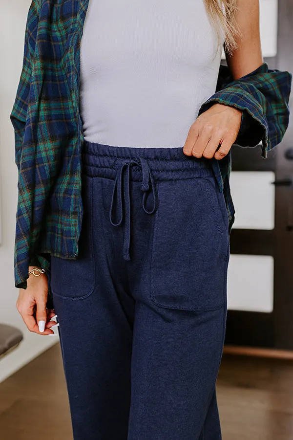 Coffee Run Cutie Straight Leg Pants in Navy sold by Impressions product image thumbnail 4