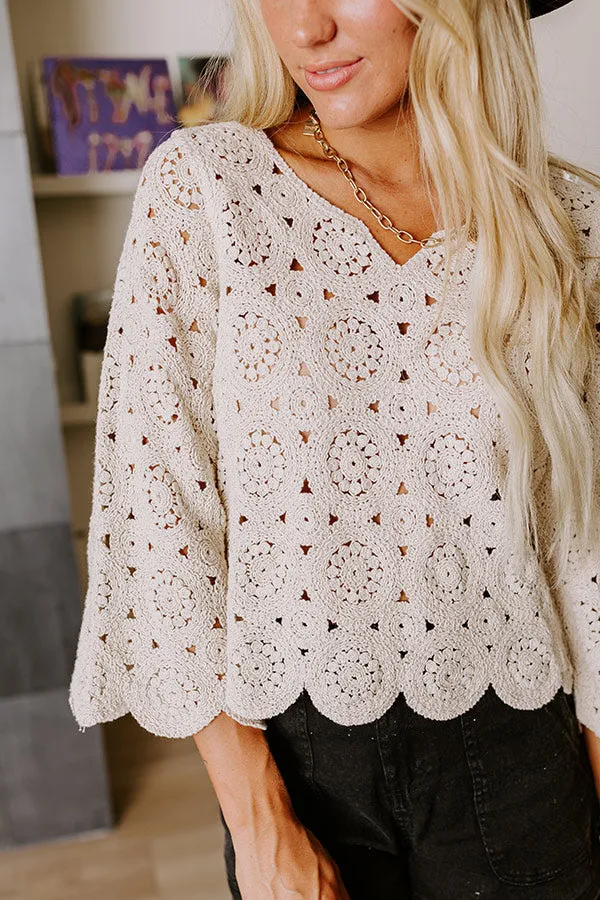 St. Barts Brunch Crochet Top sold by Impressions product image thumbnail 3