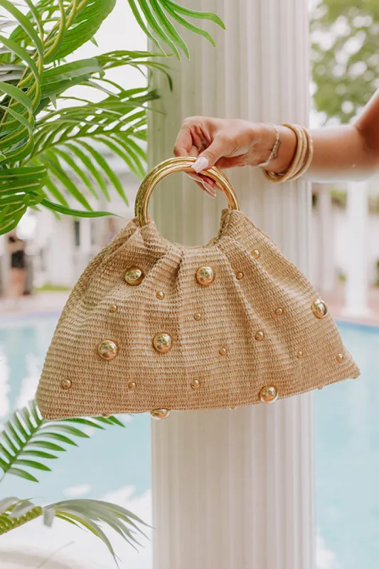 Oceanside Glam Woven Purse sold by Impressions