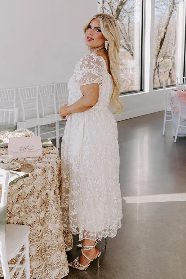 Daydreaming of You Embroidered Midi Curves sold by Impressions product image thumbnail 4