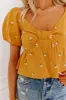 Mango Punch Embroidered Top sold by Impressions