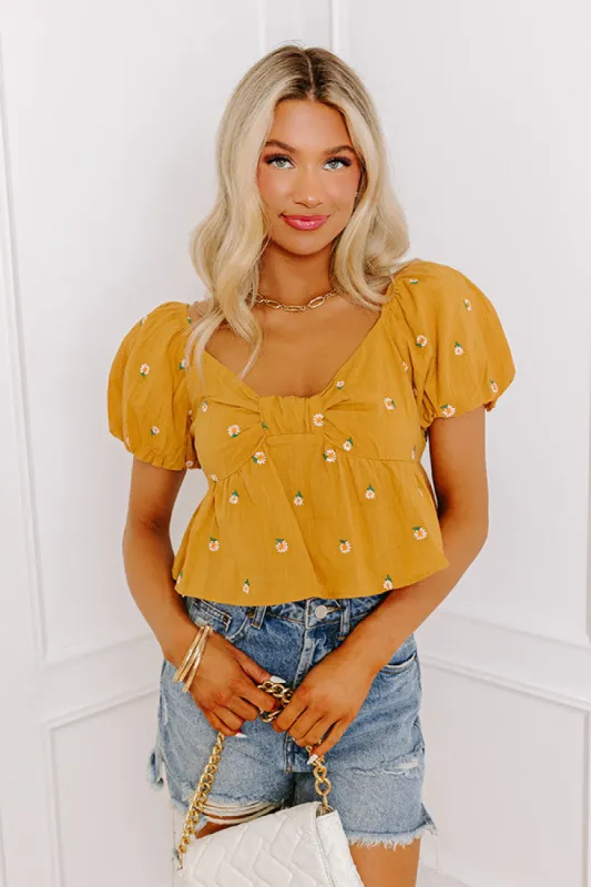 Mango Punch Embroidered Top sold by Impressions