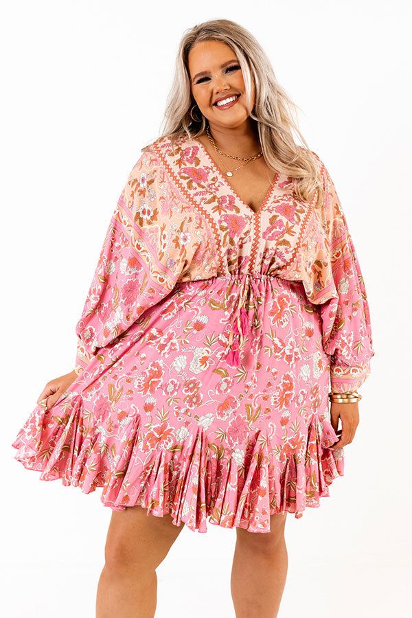 Down The Beach Floral Dress Curves sold by Impressions product image thumbnail 4