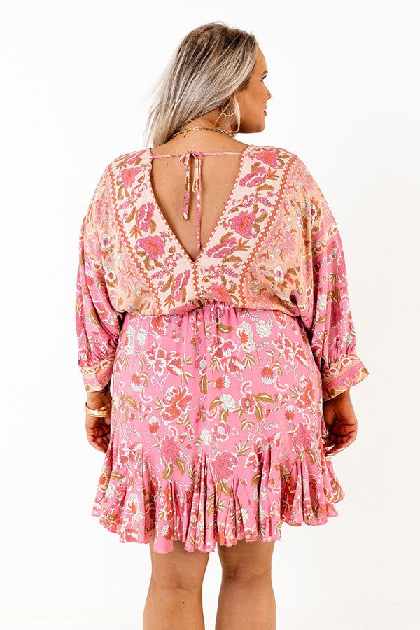 Down The Beach Floral Dress Curves sold by Impressions product image thumbnail 5