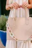 Uptown Cafe Faux Leather Tote in Iced Latte sold by Impressions