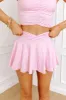Always On The Move Athletic Skort in Pink sold by Impressions