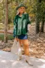 Sonoma Sways Shift Top in Hunter Green Curves sold by Impressions