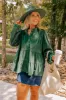 Sonoma Sways Shift Top in Hunter Green Curves sold by Impressions