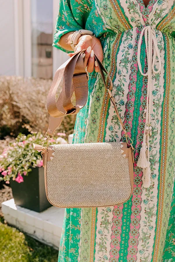 Vacay Ready Woven Crossbody in Iced Latte sold by Impressions product image thumbnail 3