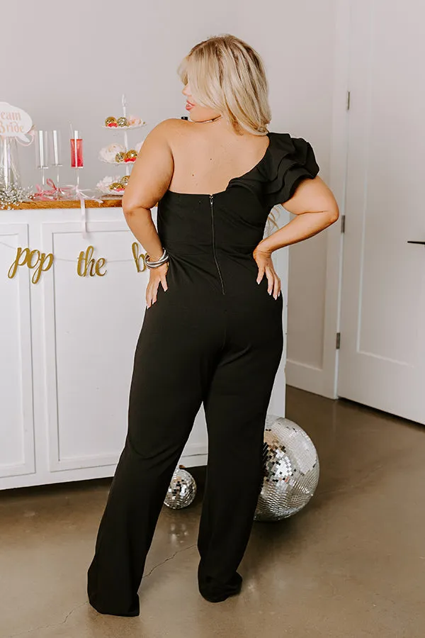 Best Party Ever Ruffle Jumpsuit Curves sold by Impressions product image thumbnail 4