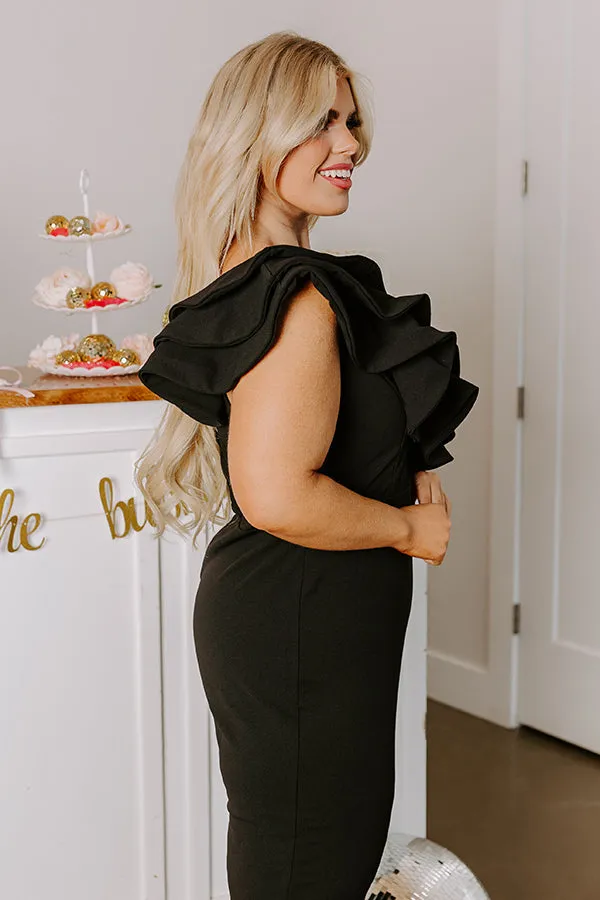 Best Party Ever Ruffle Jumpsuit Curves sold by Impressions product image thumbnail 3