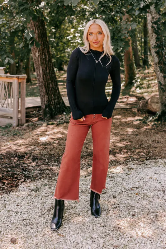 Clean Slate Top In Black sold by Impressions