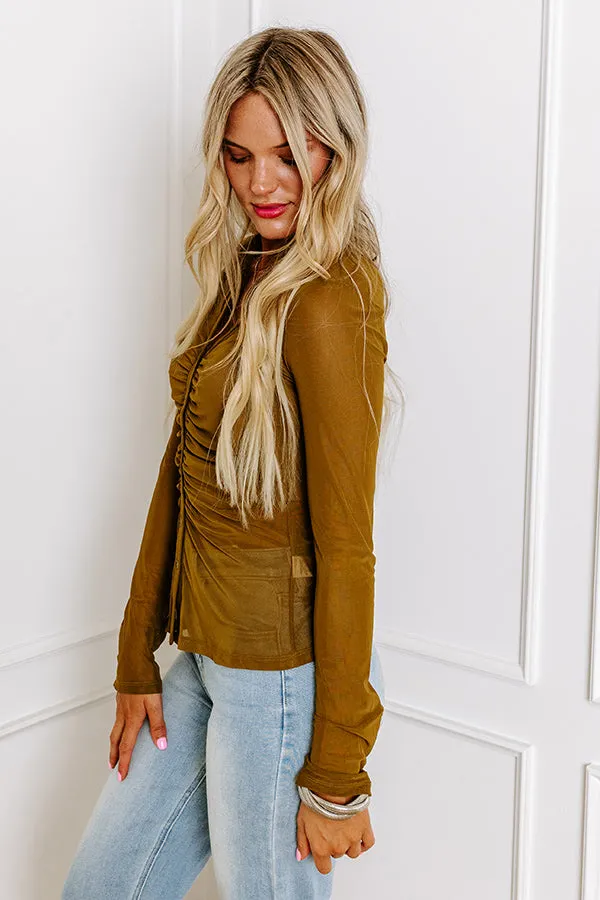 Beloved Memories Mesh Button Up sold by Impressions product image thumbnail 4