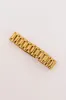 Large Watchband Bracelet in Gold sold by Impressions