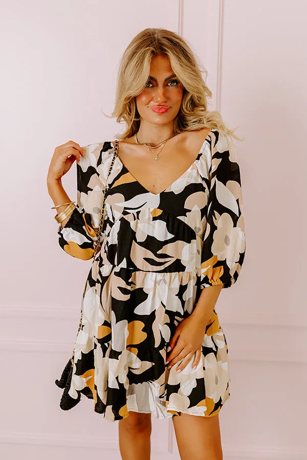 Sending Love To You Floral Mini Dress sold by Impressions product image thumbnail 4