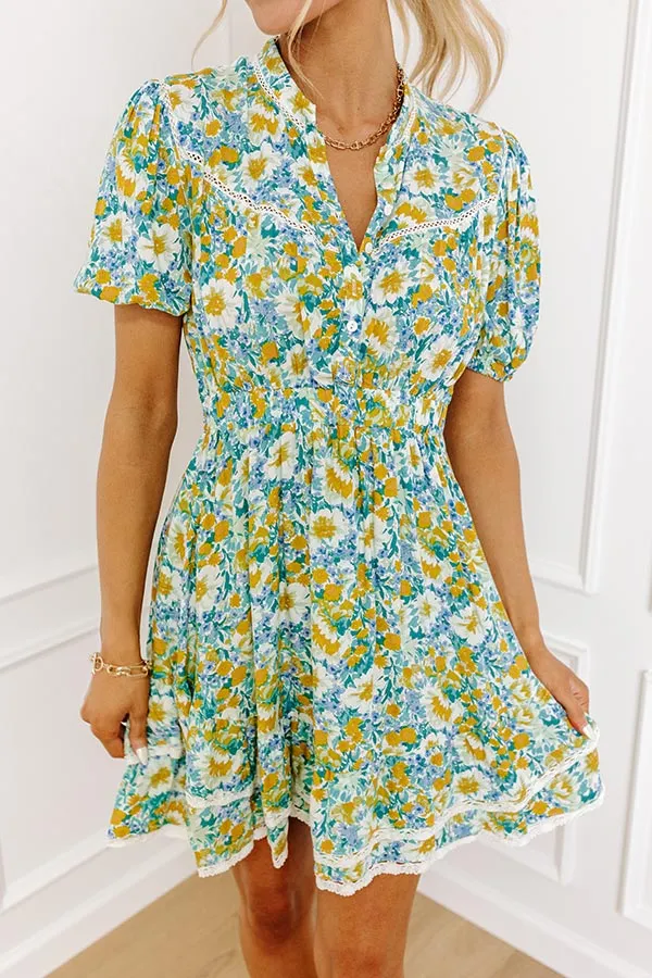 Nashville Brunch Floral Mini Dress sold by Impressions product image thumbnail 3